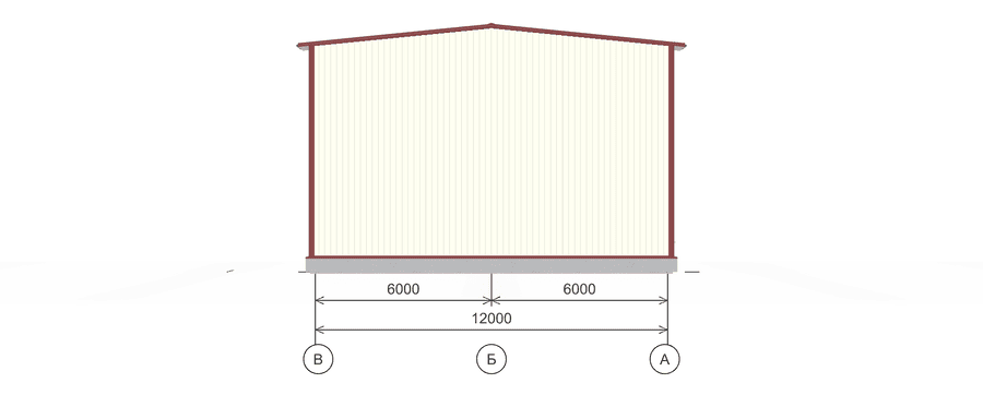 8bta018t7lppw06ogp7ss1595m6sec04 Ангар для спецтехники 12 м х 42 м, S=504 кв.м — изображение 5